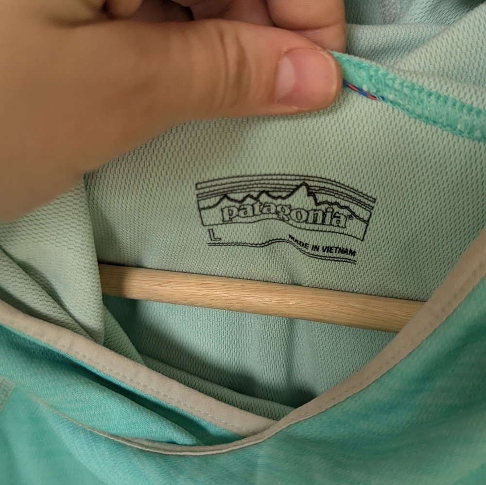 Patagonia Sunshade Hoody Well Loved Teal Size Large - Picture 4 of 7